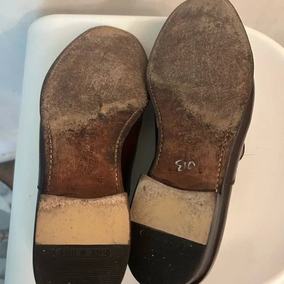 Church's Brown Leather Slip-On Loafers